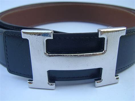 hermes belt buckle silver h